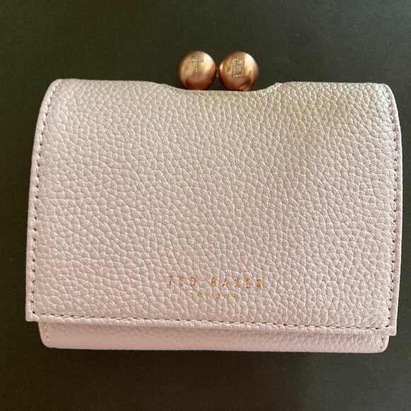 Ted Baker London Pink Wallet Maciey Bobble Small Leather Purse Barbie Core NWOT - Picture 8 of 16